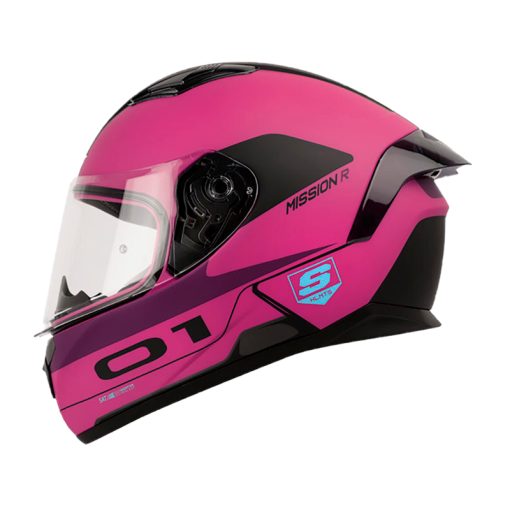 Casco Shaft 582Sp Mission R Fucsia Morado Neon 1 - ZONABIKER LA 21 3