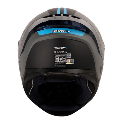 Casco Shaft 582Sp Mission R Gris Azul 3 - ZONABIKER LA 21 5