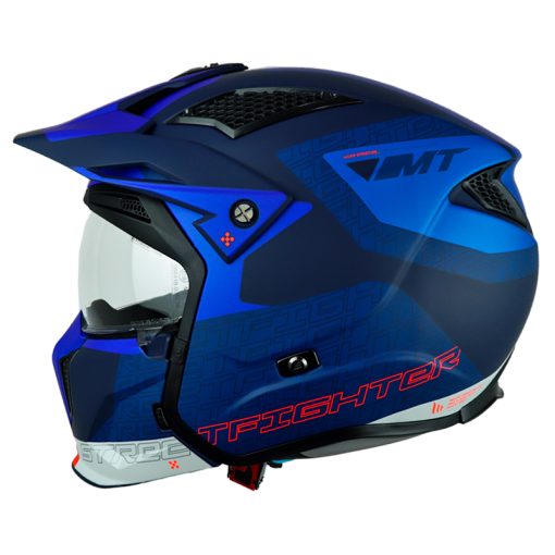Casco Mt Streetfighter Sv Totem C17 Azul 1 - ZONABIKER LA 21 3