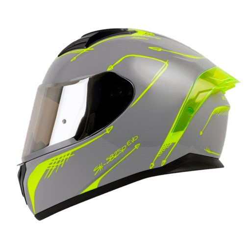 Casco Shaft 582Sp Evo Lab Nardo Amarillo Visor Silver 1 - ZONABIKER LA 21 3