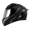 Casco Shaft 582Sp Evo Lab Negro Silver Visor Silver 1 - ZONABIKER LA 21 1
