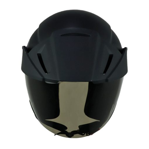 Casco Ich 102 Round Negro Gris Visor Smoke 2 - ZONABIKER LA 21 2