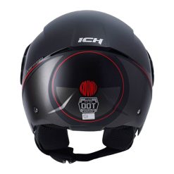 Casco Ich 102 Round Rojo Visor Smoke 3 - ZONABIKER LA 21 8