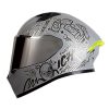 Casco Ich 503 Banks Gris Visor Silver - ZONABIKER LA 21 2
