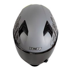 Casco Ich 503 Banks Gris Visor Silver 22 - ZONABIKER LA 21 7