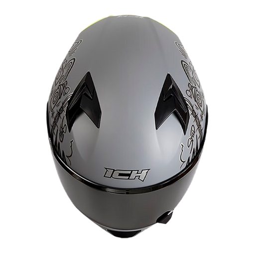 Casco Ich 503 Banks Gris Visor Silver 22 - ZONABIKER LA 21 4
