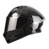 Casco Ich 503 Banks Negro Gris Visor Silver 10 1 - ZONABIKER LA 21 1