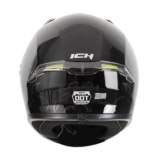 Casco Ich 503 Banks Negro Gris Visor Silver 10 3 - ZONABIKER LA 21 5
