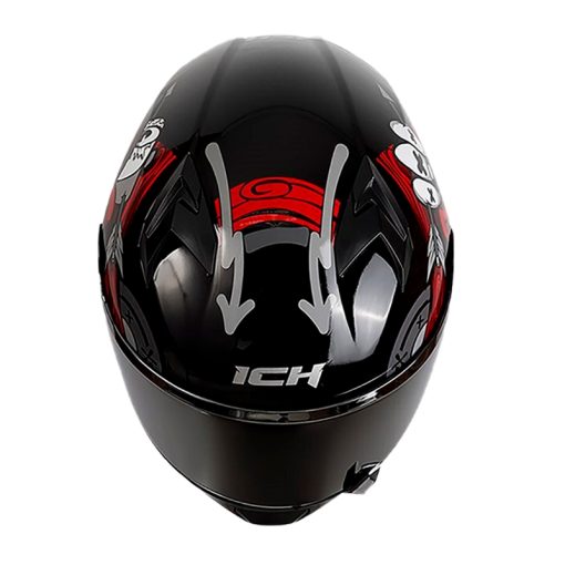 Casco Ich 503 Cash Rojo Visor Silver 2 - ZONABIKER LA 21 4