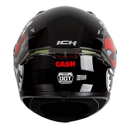 Casco Ich 503 Cash Rojo Visor Silver 3 - ZONABIKER LA 21 5