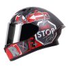 Casco Ich 503 Ed Special No Rules Rojo Visor Silver 1 - ZONABIKER LA 21 1
