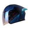 Casco Shaft 226sp Fine Line Azul Oscuro Visor Iridium Azul 1 - ZONABIKER LA 21 2