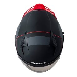Casco Shaft 226sp Fine Line Negro Rojo Visor Smoke 2 - ZONABIKER LA 21 7