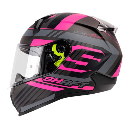 Casco Shaft 560 Bright Gris Fucsia 1 - ZONABIKER LA 21 3