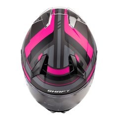 Casco Shaft 560 Bright Gris Fucsia 2 - ZONABIKER LA 21 6