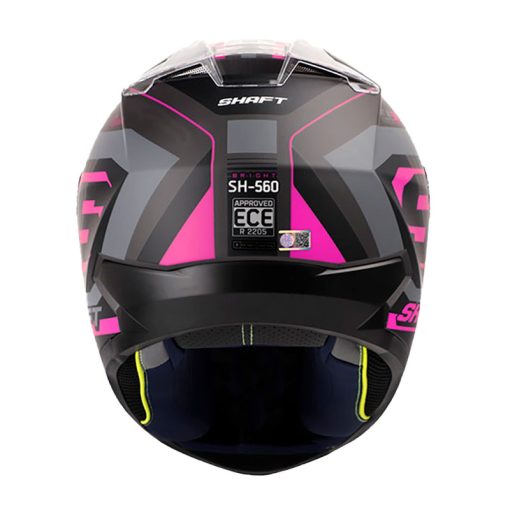 Casco Shaft 560 Bright Gris Fucsia 3 - ZONABIKER LA 21 5