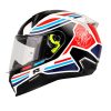 Casco Shaft 560 Nevermind Blanco Rojo 1 - ZONABIKER LA 21 1