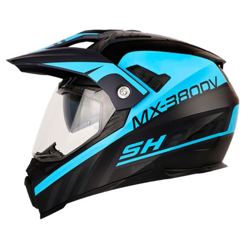 Casco Shaft Mx-380 Furious Azul Navy Azul