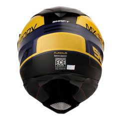 Casco Shaft Mx 380 Furious Azul Navy Dorado 3 - ZONABIKER LA 21 5