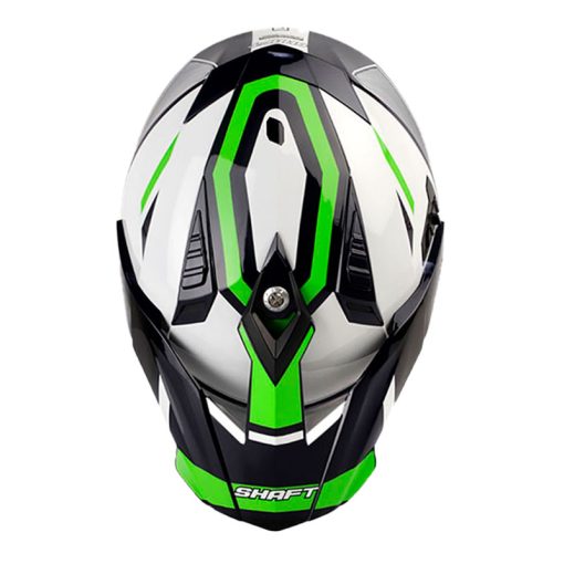 Casco Shaft Mx 380 Rebel Azul Navy Blanco 2 - ZONABIKER LA 21 1