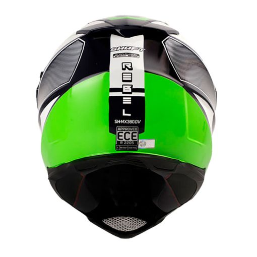 Casco Shaft Mx 380 Rebel Azul Navy Blanco 3 - ZONABIKER LA 21 2