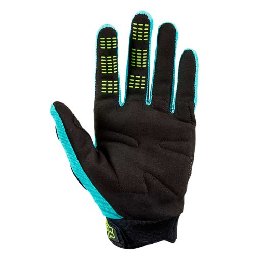 Guantes Fox Dirtpaw Negro Turquesa 2 - ZONABIKER LA 21 2