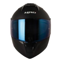 Casco Hro 3480Dv Evo Solid Negro Azul Visor Iridium Azul 2 - ZONABIKER LA 21 4