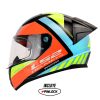 Casco Ls2 353 Blink Azul Amarillo
