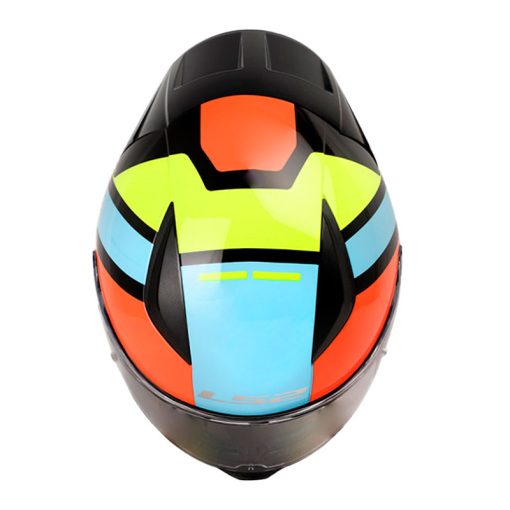 Casco Ls2 353 Blink Azul Amarillo 2 - ZONABIKER LA 21 1
