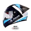 Casco Ls2 353 Blink Blanco Azul