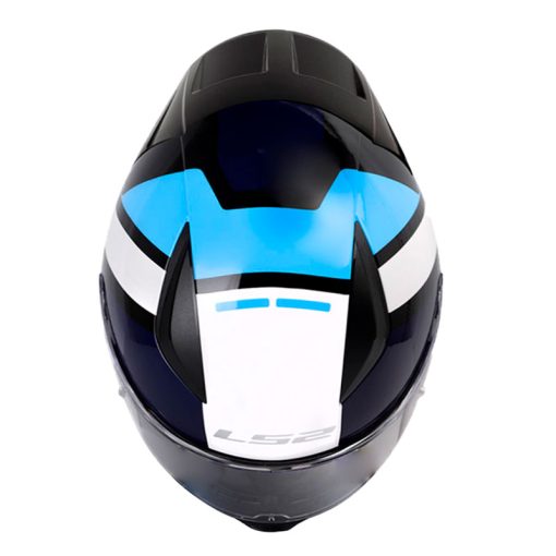 Casco Ls2 353 Blink Blanco Azul 2 - ZONABIKER LA 21 1
