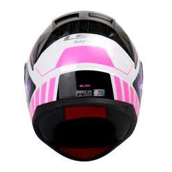 Casco Ls2 353 Blink Blanco Fucsia Neon 2 - ZONABIKER LA 21 5