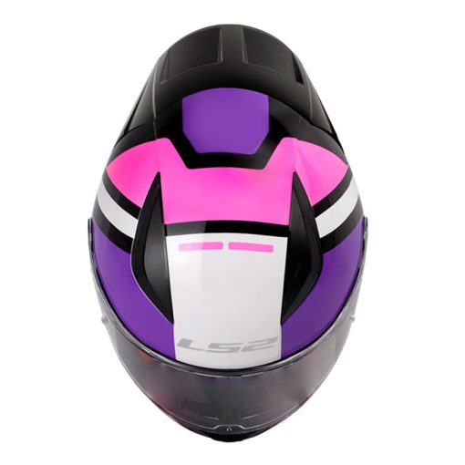 Casco Ls2 353 Blink Blanco Fucsia Neon 3 - ZONABIKER LA 21 1