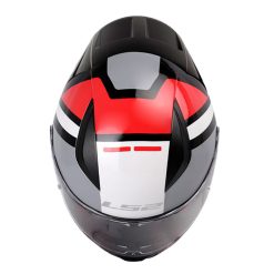 Casco Ls2 353 Blink Blanco Rojo 2 - ZONABIKER LA 21 4