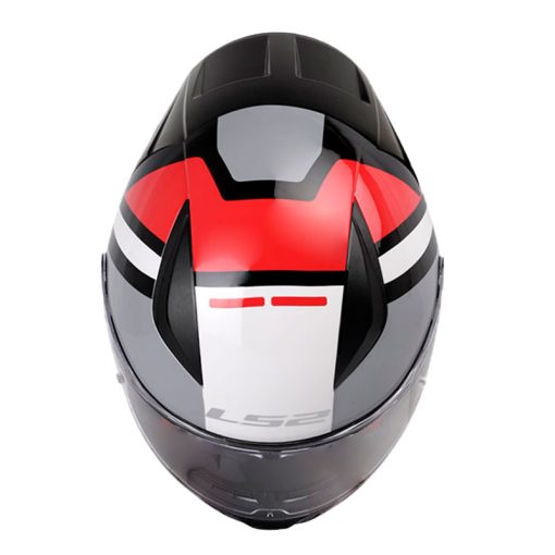 Casco Ls2 353 Blink Blanco Rojo 2 - ZONABIKER LA 21 1