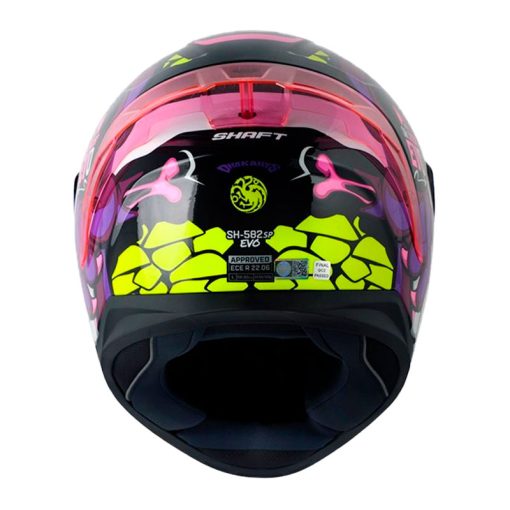 Casco Shaft 582Sp Drakarys Morado Visor Morado 3 - ZONABIKER LA 21 3