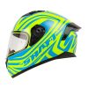 Casco Shaft 582Sp Marble Azul Amarillo