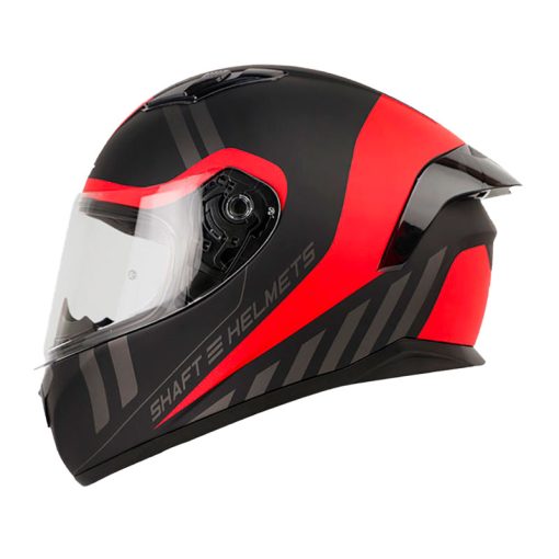 Casco Shaft 582Sp Peak Negro Rojo