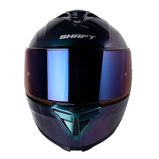Casco Shaft 598 Gtr Solid Camaleon Azul Visor Iridium Azul 2 - ZONABIKER LA 21 1