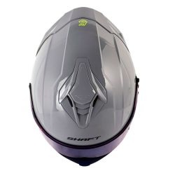 Casco Shaft 598 Gtr Solid Gris Amarillo Visor Iridium Azul 2 - ZONABIKER LA 21 4