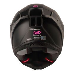 Casco Shaft 598 Gtr Solid Negro Fucsia Visor Iridium Morado 3 - ZONABIKER LA 21 5