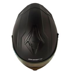 Casco Shaft 598 Gtr Solid Negro Gris Visor Iridium Azul 2 - ZONABIKER LA 21 4