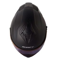 Casco Shaft 598 Gtr Solid Negro Gris Visor Iridium Azul 22 - ZONABIKER LA 21 4