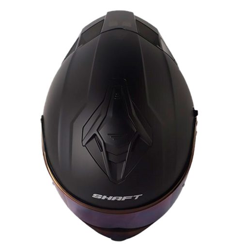 Casco Shaft 598 Gtr Solid Negro Gris Visor Iridium Azul 22 - ZONABIKER LA 21 1