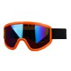 Lentes Cross Económico Naranja Visor Iridium