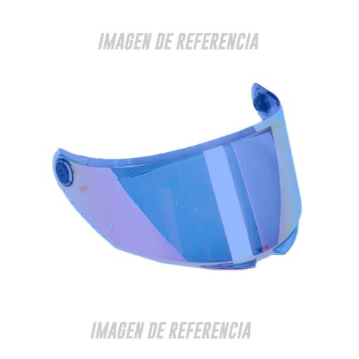 Visor Mt Thunder 4sv Genérico Iridium Claro Azul