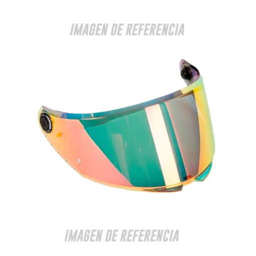 Visor Mt Thunder 4sv Genérico Iridium Traslucido
