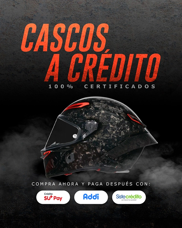 Cascos para moto sistecredito sale