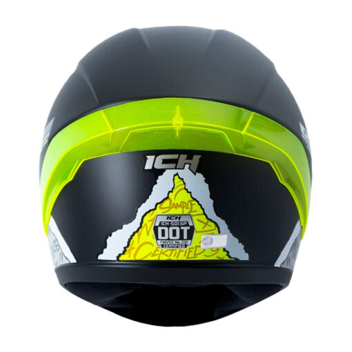 Casco Ich 501sp Sample Negro Amarillo Visor Smoke 3 - ZONABIKER LA 21 2
