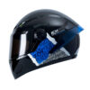 Casco Ich 501sp Sample Negro Azul Visor Smoke